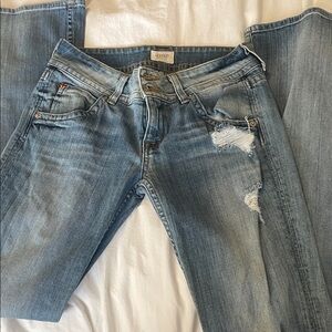Hudson Jeans Women's Light Blue Straight Leg Jeans